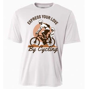 Express Your Love By Cycling Cooling Performance Crew T-Shirt