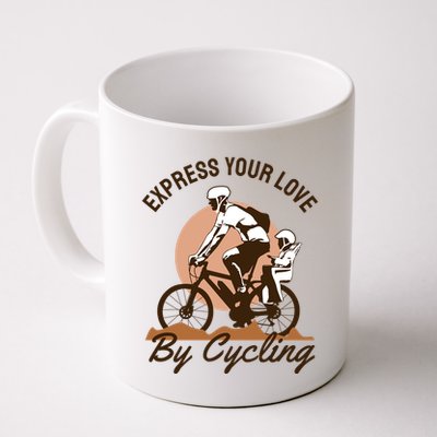 Express Your Love By Cycling Mug