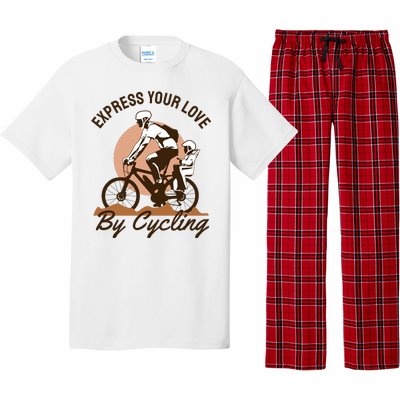 Express Your Love By Cycling Pajama Set