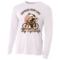 Express Your Love By Cycling Cooling Performance Long Sleeve Crew