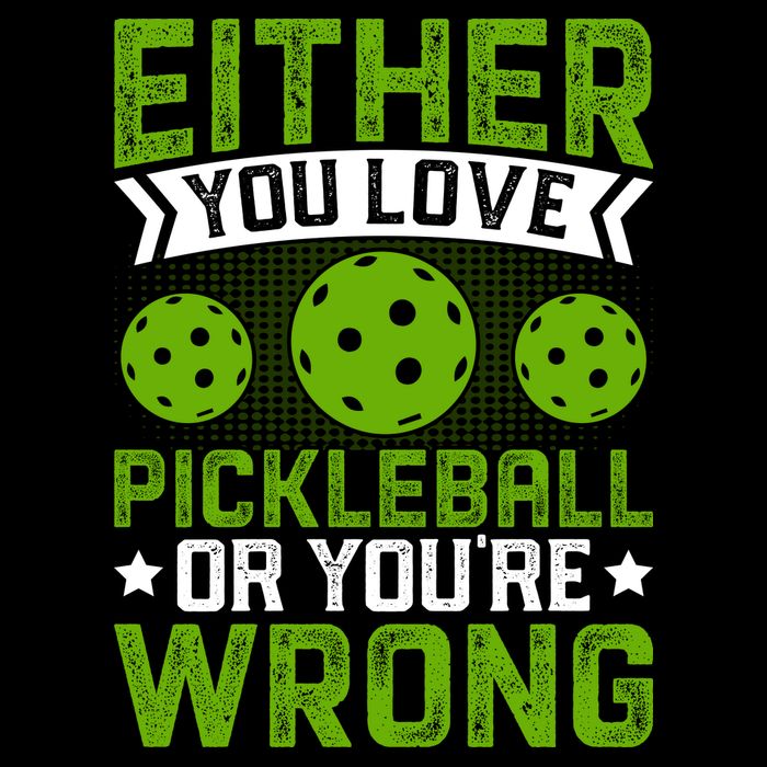 Either You Love Pickleball Gift For Pickleball Player Impact Tech Backpack