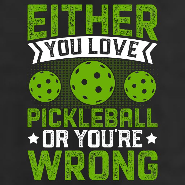 Either You Love Pickleball Gift For Pickleball Player 11oz C Handle Ceramic Mug