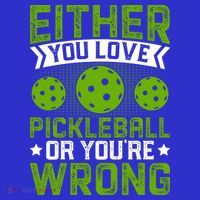 Either You Love Pickleball Gift For Pickleball Player Baby Bodysuit