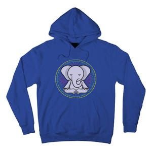 Elephant Yoga Meditation Zen Gift Tall Hoodie