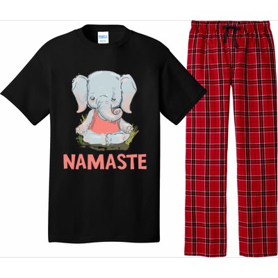 Elephant Yoga Meditation Namaste Gift Pajama Set