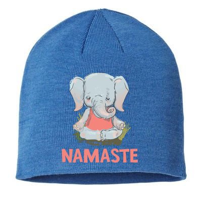 Elephant Yoga Meditation Namaste Gift Sustainable Beanie