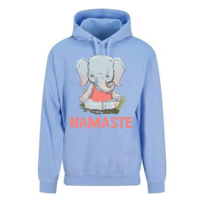 Elephant Yoga Meditation Namaste Gift Unisex Surf Hoodie