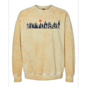 El Yunque National Forest Colorblast Crewneck Sweatshirt