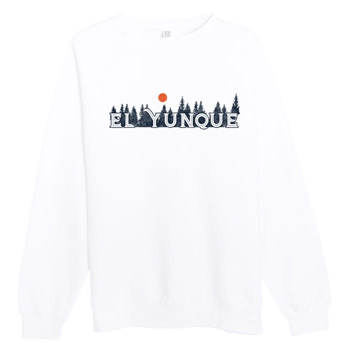 El Yunque National Forest Premium Crewneck Sweatshirt