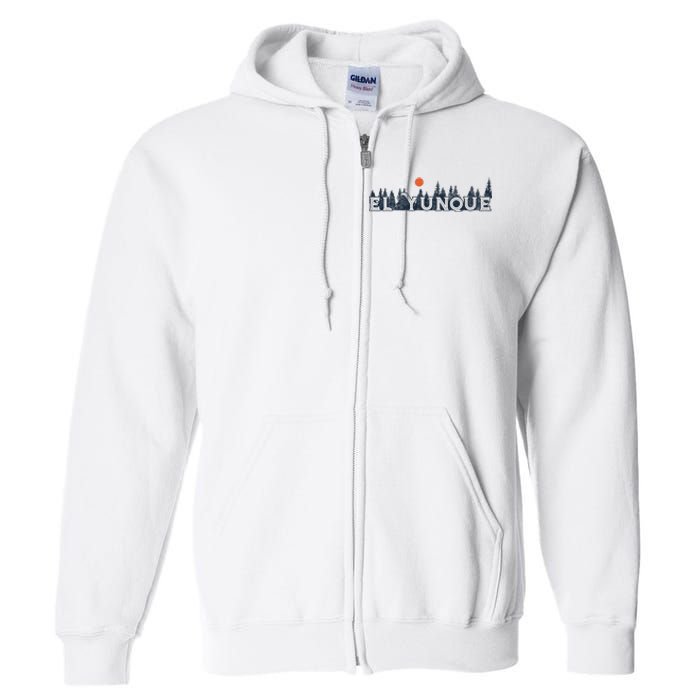 El Yunque National Forest Full Zip Hoodie