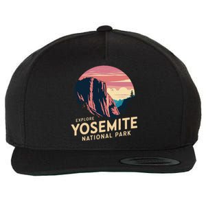 Explore Yosemite National Park Majestic View Wool Snapback Cap