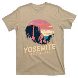 Explore Yosemite National Park Majestic View T-Shirt