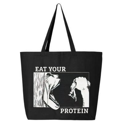 Eat Your Protein A.N.I.M.E Gym Pump Bodybuilding Fitness 25L Jumbo Tote