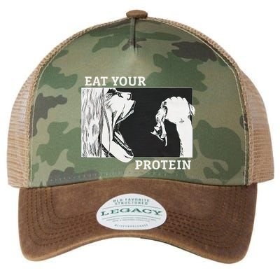 E.A.T. Yo.U.R. P.R.O.T.E.I.N Anime Gym Pump Bodybuilding Fitness Legacy Tie Dye Trucker Hat