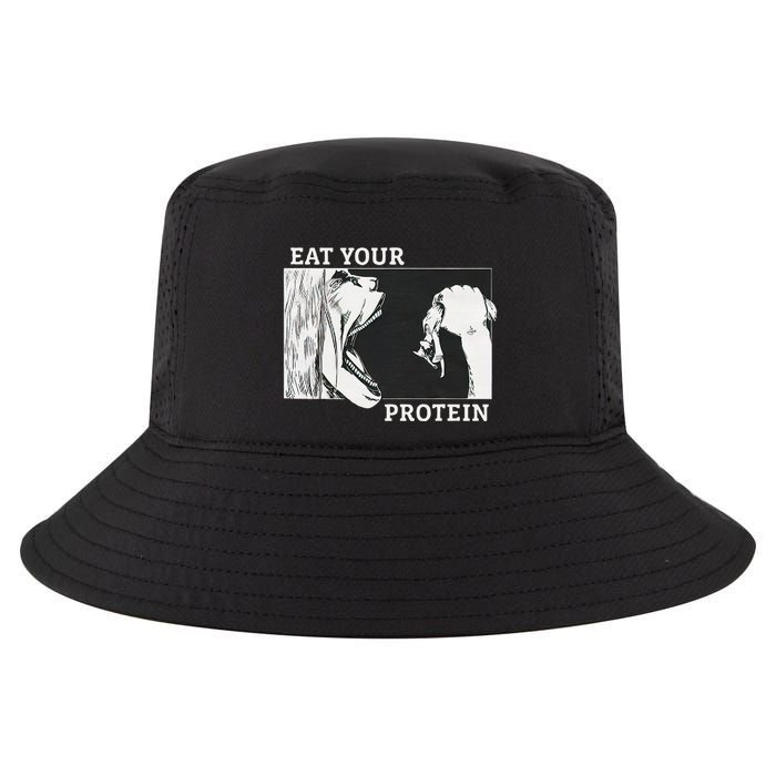 E.A.T. Yo.U.R. P.R.O.T.E.I.N Anime Gym Pump Bodybuilding Fitness Cool Comfort Performance Bucket Hat