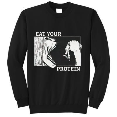 E.A.T. Yo.U.R. P.R.O.T.E.I.N Anime Gym Pump Bodybuilding Fitness Sweatshirt