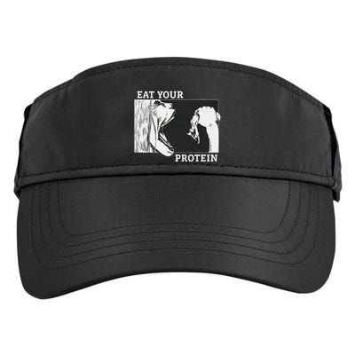 E.A.T. Yo.U.R. P.R.O.T.E.I.N Anime Gym Pump Bodybuilding Fitness Adult Drive Performance Visor