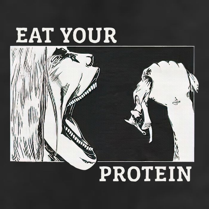 E.A.T. Yo.U.R. P.R.O.T.E.I.N Anime Gym Pump Bodybuilding Fitness Adult Drive Performance Visor