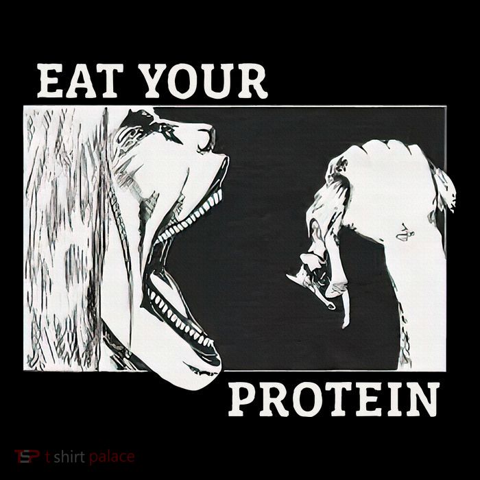E.A.T. Yo.U.R. P.R.O.T.E.I.N Anime Gym Pump Bodybuilding Fitness Baby Bodysuit