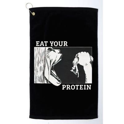 E.A.T. Yo.U.R. P.R.O.T.E.I.N Anime Gym Pump Bodybuilding Fitness Golf Towel