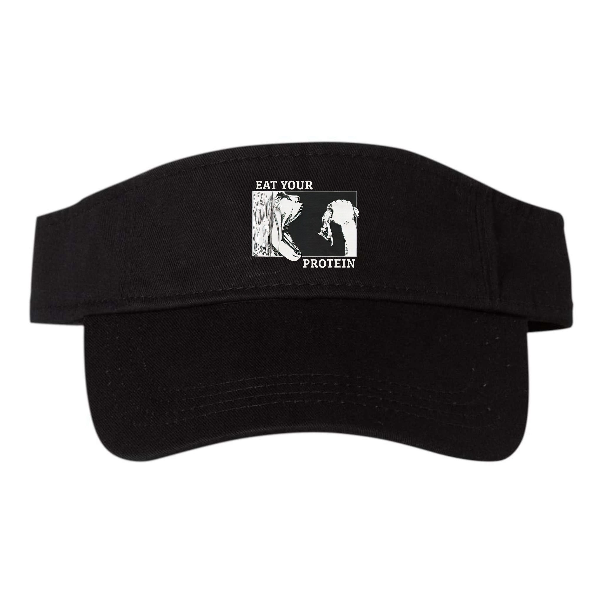 E.A.T. Yo.U.R. P.R.O.T.E.I.N Anime Gym Pump Bodybuilding Fitness Visor