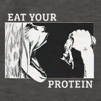E.A.T. Yo.U.R. P.R.O.T.E.I.N Anime Gym Pump Bodybuilding Fitness Vector Backpack