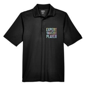 Expert Yahtzee Player Tie Dye Men's Origin Performance Pique Polo