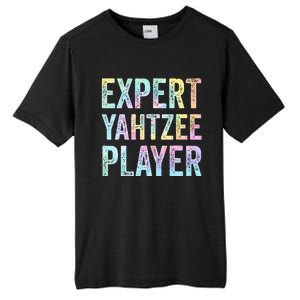 Expert Yahtzee Player Tie Dye Tall Fusion ChromaSoft Performance T-Shirt