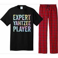 Expert Yahtzee Player Tie Dye Pajama Set