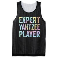 Expert Yahtzee Player Tie Dye Mesh Reversible Basketball Jersey Tank