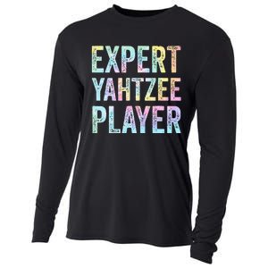 Expert Yahtzee Player Tie Dye Cooling Performance Long Sleeve Crew