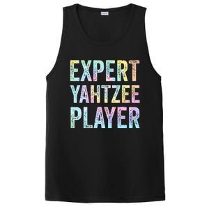 Expert Yahtzee Player Tie Dye PosiCharge Competitor Tank