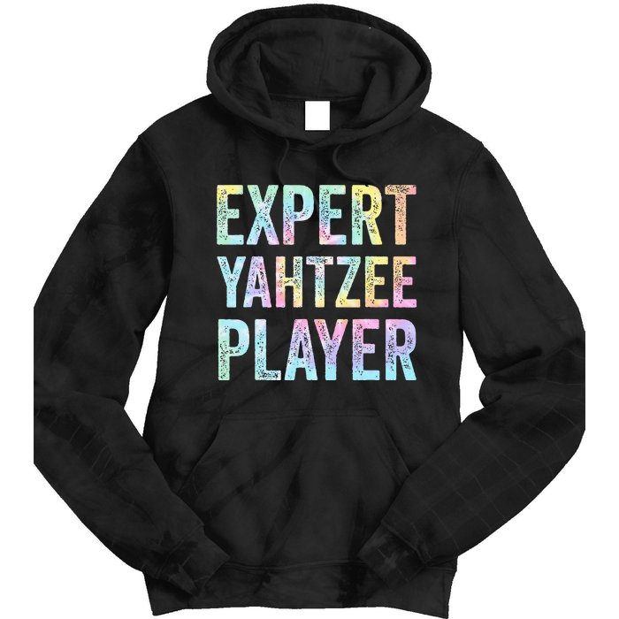 Expert Yahtzee Player Tie Dye Tie Dye Hoodie