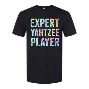 Expert Yahtzee Player Tie Dye Softstyle CVC T-Shirt