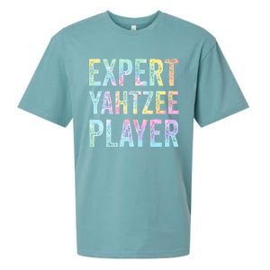 Expert Yahtzee Player Tie Dye Sueded Cloud Jersey T-Shirt