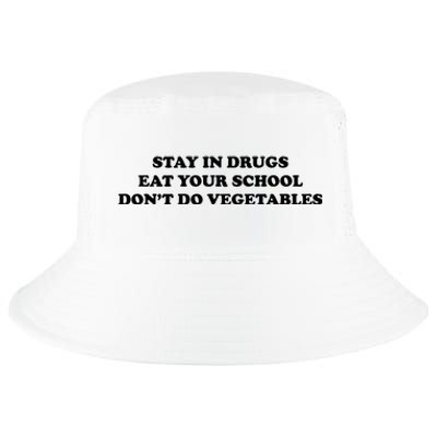 Eat Your School Don't Do Vegetables Cool Comfort Performance Bucket Hat