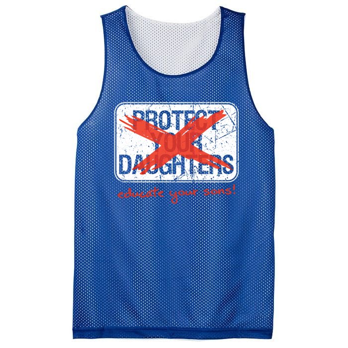 Educate Your Sons Gift Mesh Reversible Basketball Jersey Tank