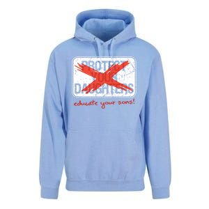 Educate Your Sons Gift Unisex Surf Hoodie