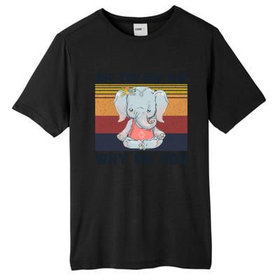 Eff You See Kay Why Oh You Elephant Yoga Cool Gift Tall Fusion ChromaSoft Performance T-Shirt