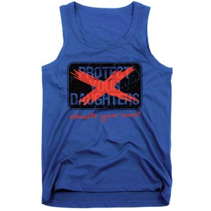 Educate Your Sons Strong Female Lead Quote Gift Tank Top