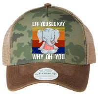 EFF You See Kay Why Oh You Elephant Legacy Tie Dye Trucker Hat