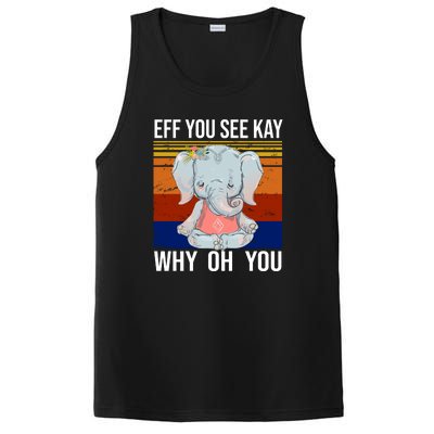 EFF You See Kay Why Oh You Elephant PosiCharge Competitor Tank