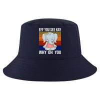 EFF You See Kay Why Oh You Elephant Cool Comfort Performance Bucket Hat