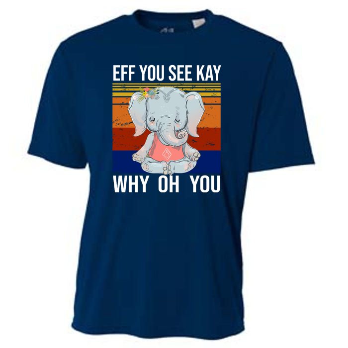 EFF You See Kay Why Oh You Elephant Cooling Performance Crew T-Shirt