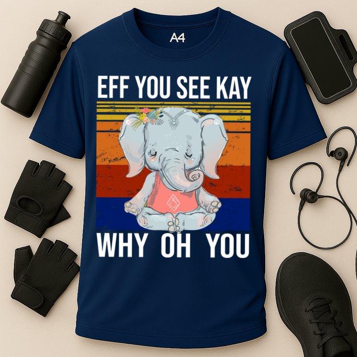 EFF You See Kay Why Oh You Elephant Cooling Performance Crew T-Shirt