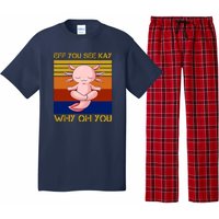 Eff You See Kay Why Oh You Funny Axolotl Pajama Set