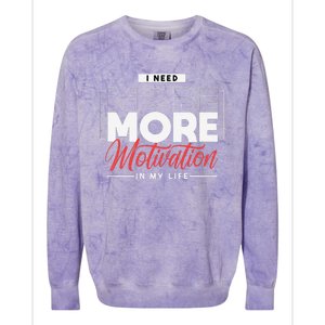 Elevate Your Spirit Positive Vibes Colorblast Crewneck Sweatshirt