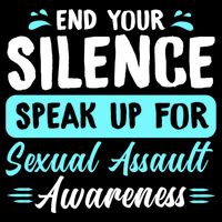End Your Silence Speak Up For Sexual Assault Awareness Meaningful Gift Backpack