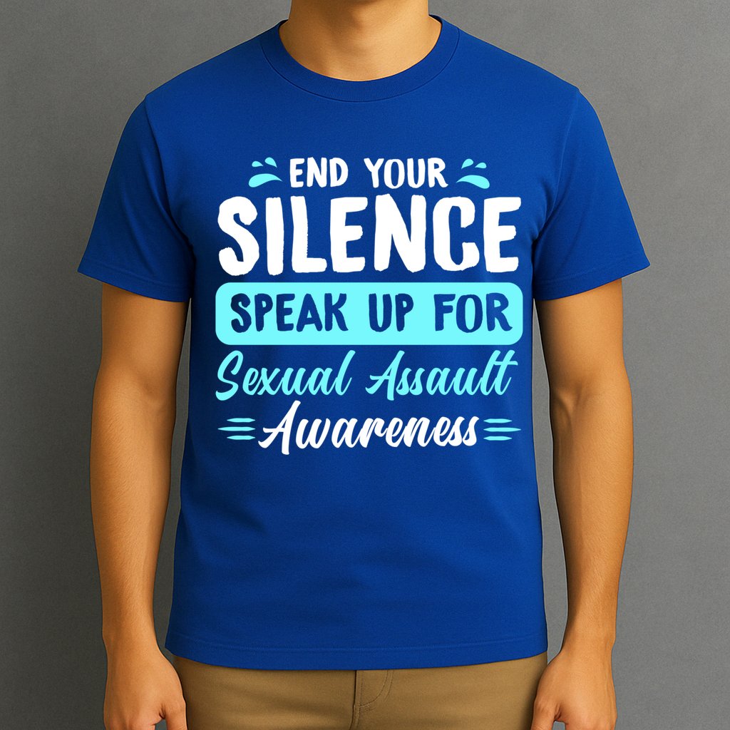 End Your Silence Speak Up For Sexual Assault Awareness Meaningful Gift T-Shirt