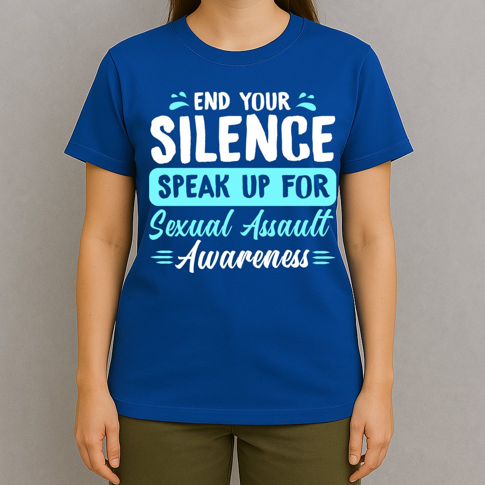 End Your Silence Speak Up For Sexual Assault Awareness Meaningful Gift T-Shirt